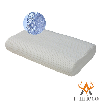 U-micco POE Pillow With 3D Mesh Cover Anti-bacterial Healthy Pillow