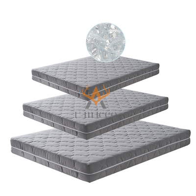 Air Fiber Washable Bed Mattress With Grey Cotton Cover