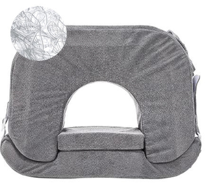 Adjustable U Shaped Breastfeeding Support Pillow Polyester Filling Washable and Anti Bacterial