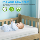 Baby Double Sided Hypoallergenic Crib Mattress Pressure Foam Washable