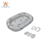 U-micco Anti-Bacterial Baby Washable Crib Mattress With White Cover