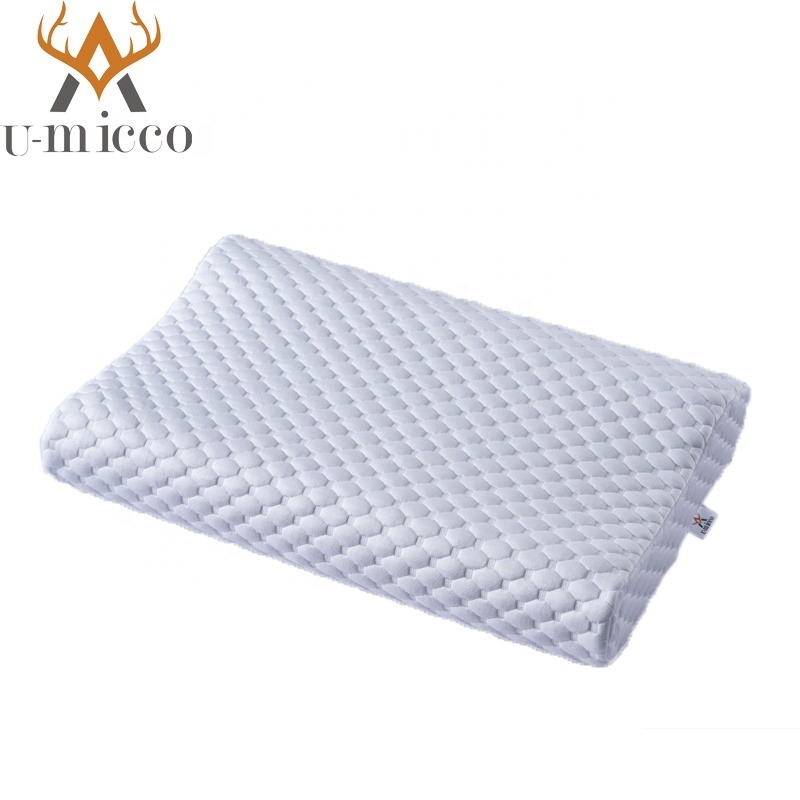 Luxurious Square POE Pillow in White with 300 Thread Count Soft Cotton Fabric