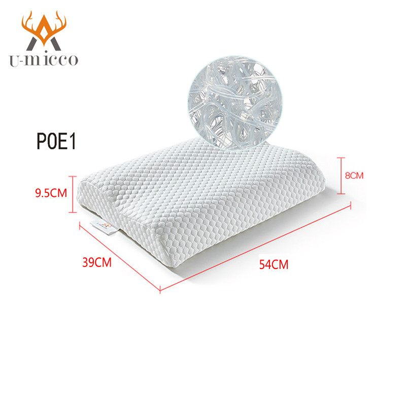 Air Fiber POE Pillow Breathable Pillow with 3D Mesh Cover for Sleeping