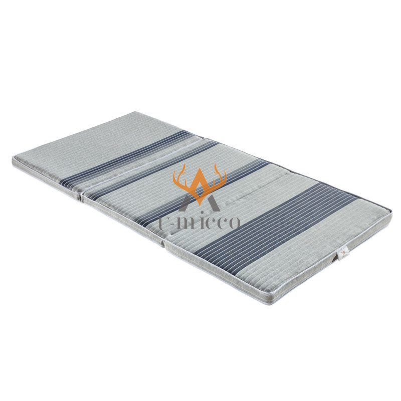 Lightweight Airfiber Portable Trifold Mattress Easy To Storage