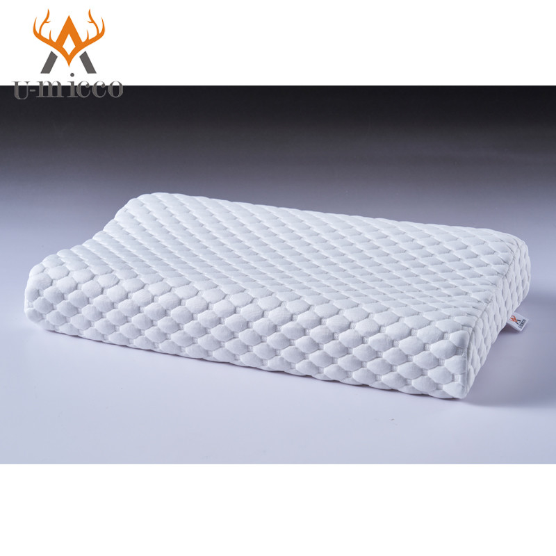 Anti-bacterial Polymer Pillow Wave Shape Children Bed Pillow