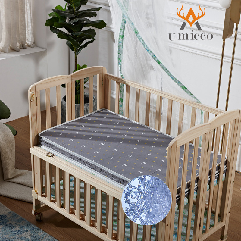 Anti-Bacterial Washable Crib Mattress POE Baby Mattress Play Mat