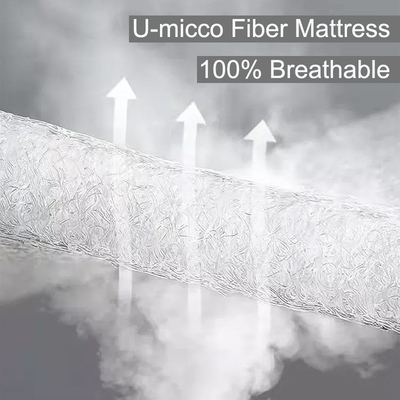 U Micco Air Fiber POE Mattress 5cm Thick Pressure Relief For Good Quality Sleep